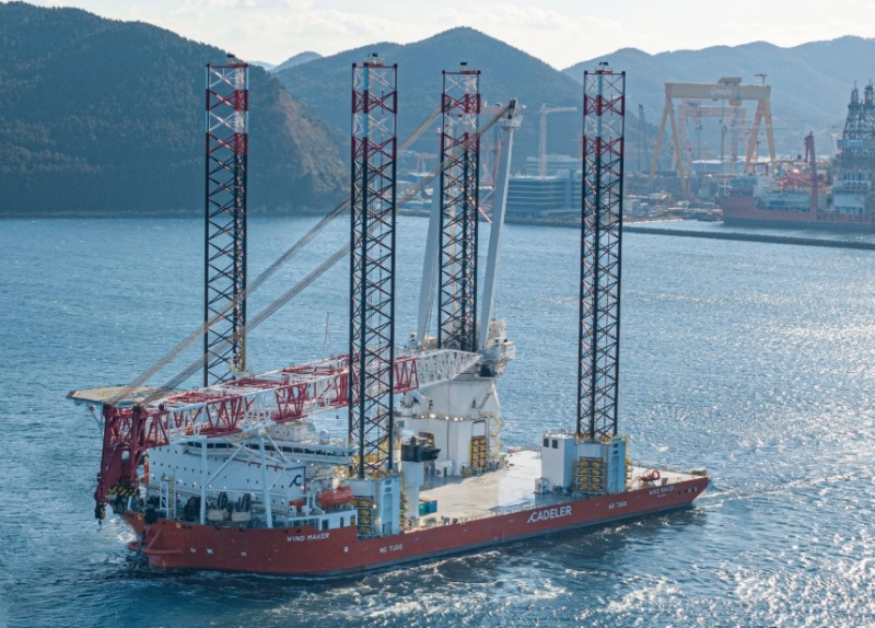 Hanwha Ocean-built WTIV delivered